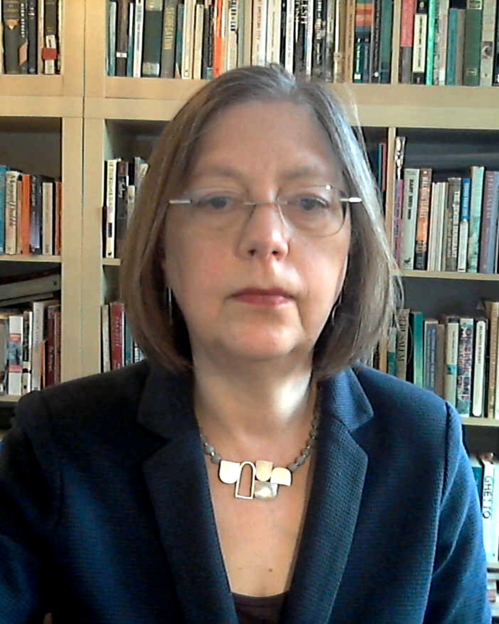 A portrait of Professor Laura Vaughan.