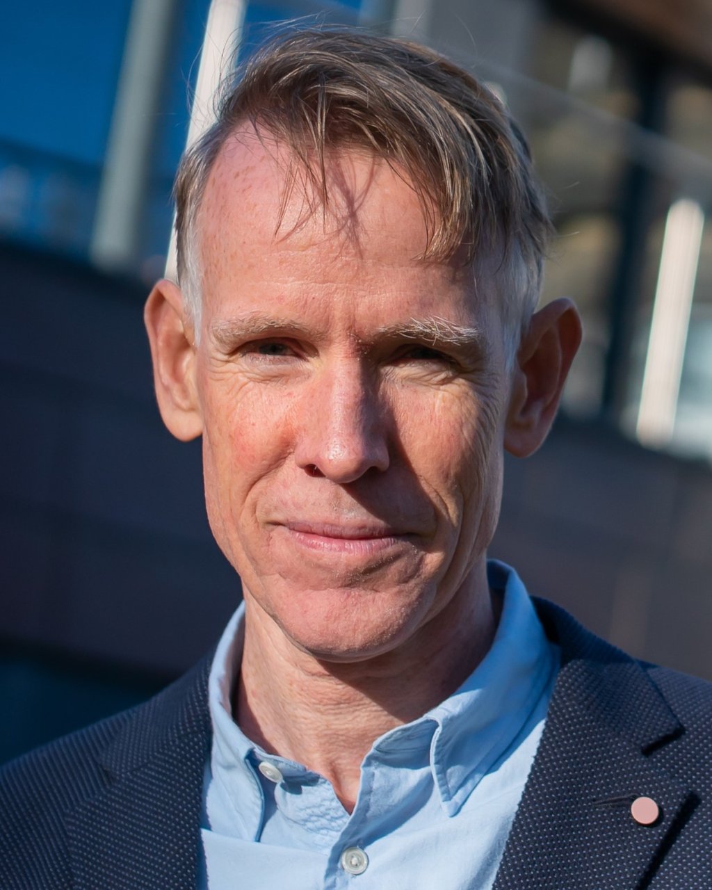 A portrait of Professor John Wright.